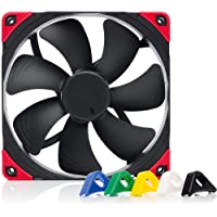 Noctua NF-A14 PWM chromax.black.swap- Ventilador Silencioso de Gran Calidad- 4 Pines (140mm- Negro)